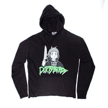 Load image into Gallery viewer, Annie Wilkes x Road Chan Black Hoodie (Green)
