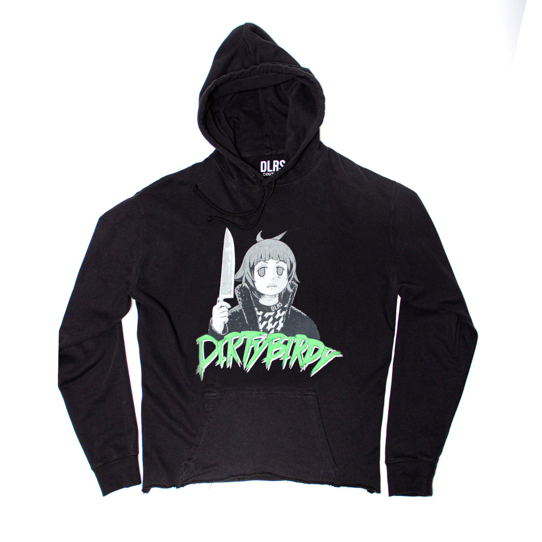 Annie Wilkes x Road Chan Black Hoodie (Green)