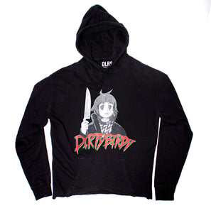 Annie Wilkes x Roadchan Black Hoodie (Red)