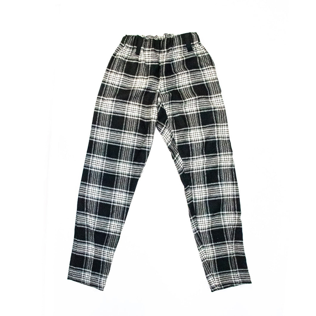 Black and White Check Pants