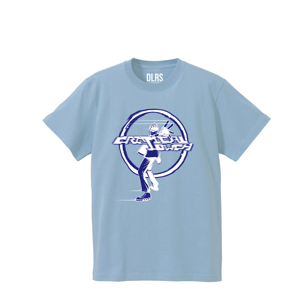 Critical Touch x DLRS | Azure Blue T-shirt