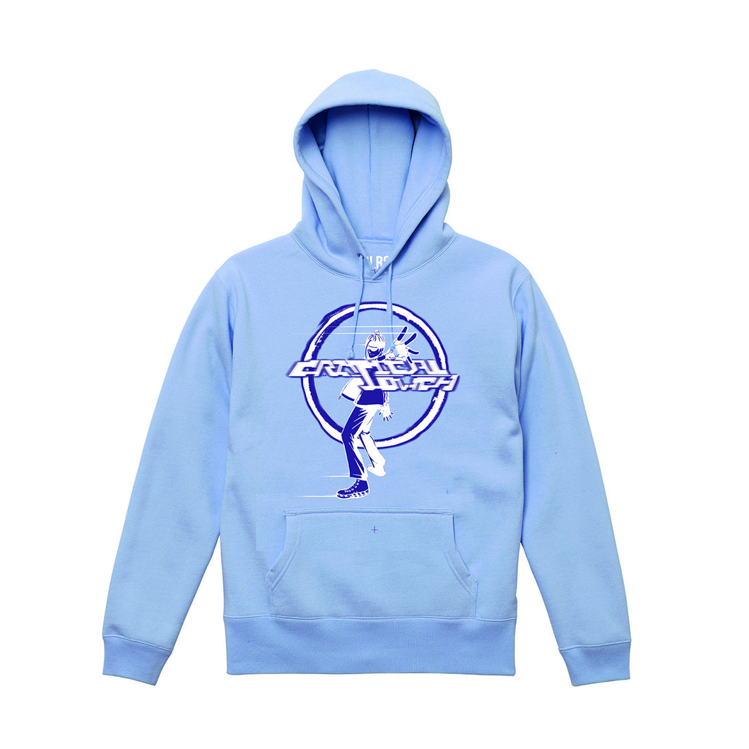 Critical Touch x DLRS | Azure Blue Hoodie