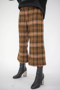 Brown Check Flares